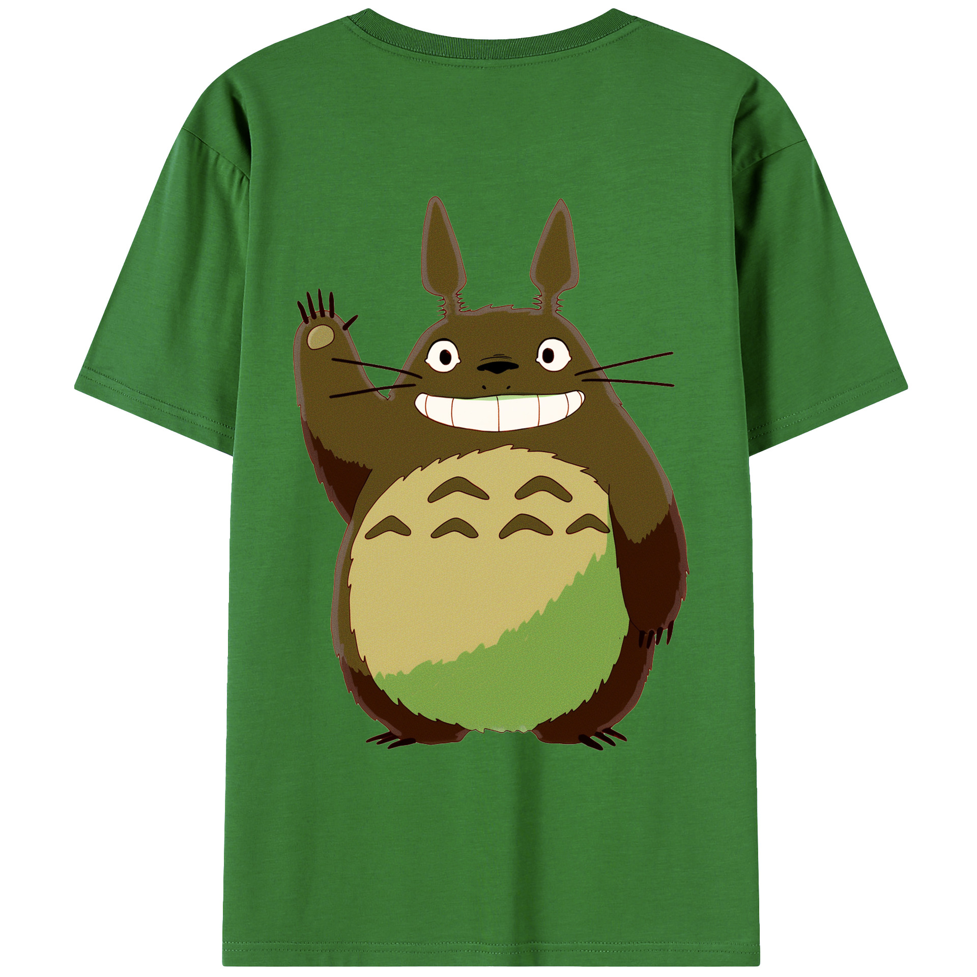 （画像用） となりのトトロ 草壁メイ 草壁サツキ My Neighbor Totoro Satsuki Kusakabe Mei Kusakabe レディース半袖Tシャツ(バックプリント)